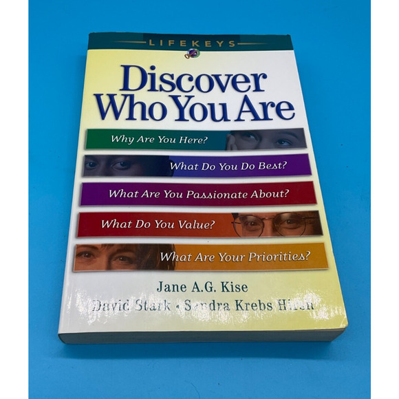 Discover Who You Are LifeKeys Jane Kise David Stark Self-Help Paperback - Picture 1 of 3